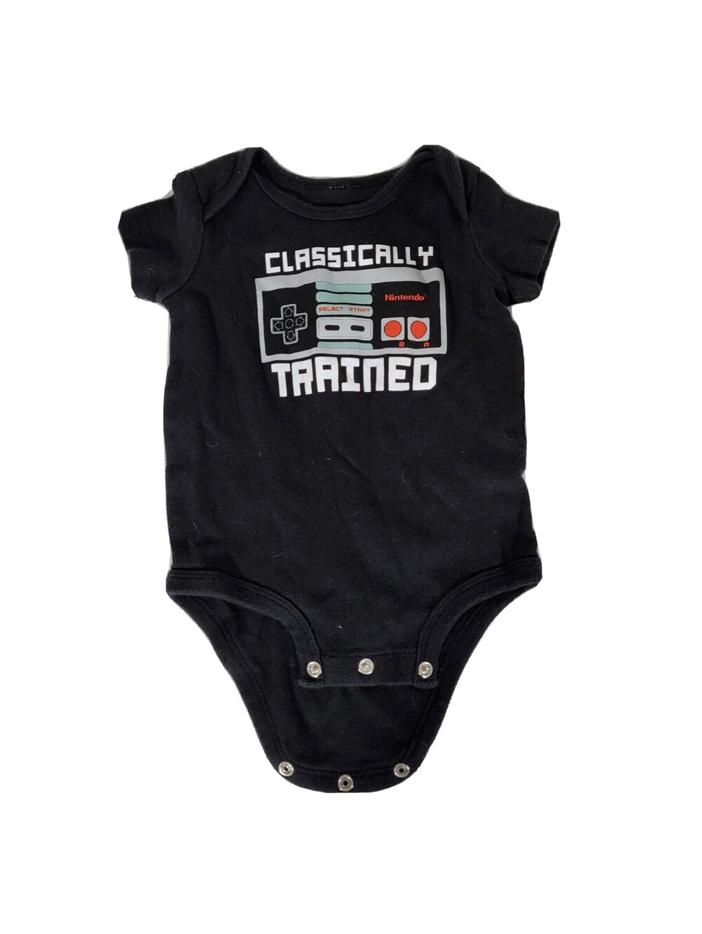NES [Nintendo] Classically Trained - Infant Baby Bodysuit - Gaming - SZ 6M